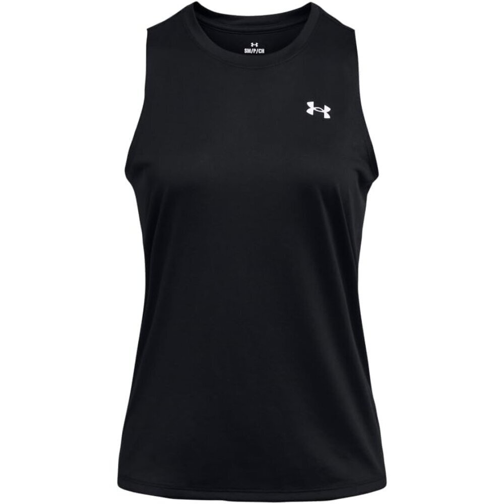 Womens Tech Tank Top Polyester Sleeveless Workout Training Athletic - Picture 3 of 4